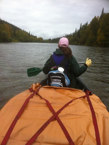 Bethe Davis Floating the Chena River